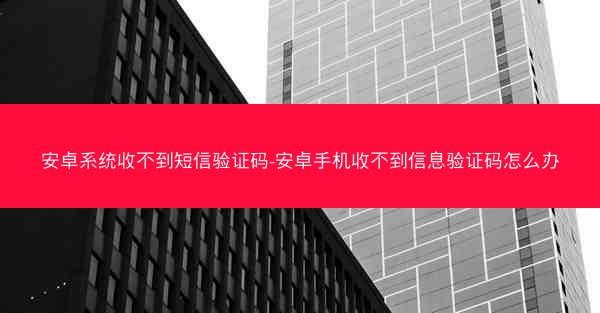 安卓系统收不到短信验证码-安卓手机收不到信息验证码怎么办