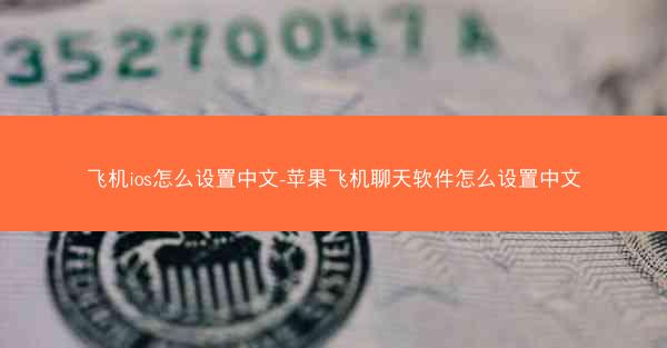 飞机ios怎么设置中文-苹果飞机聊天软件怎么设置中文