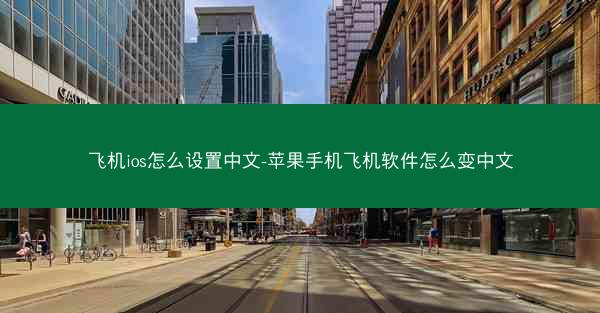 飞机ios怎么设置中文-苹果手机飞机软件怎么变中文