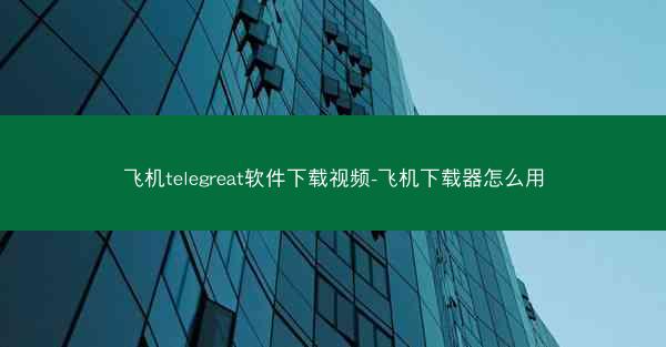 飞机telegreat软件下载视频-飞机下载器怎么用
