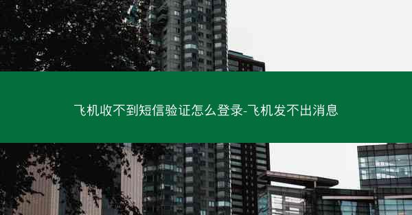 飞机收不到短信验证怎么登录-飞机发不出消息