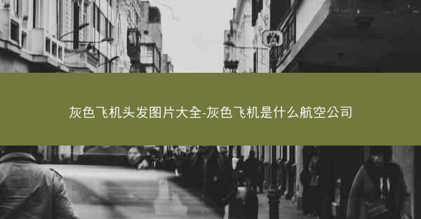 灰色飞机头发图片大全-灰色飞机是什么航空公司