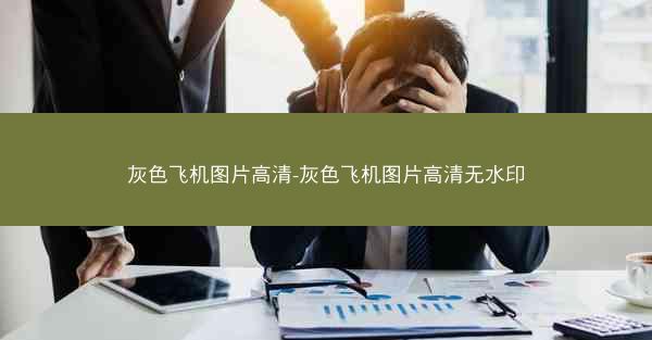 灰色飞机图片高清-灰色飞机图片高清无水印
