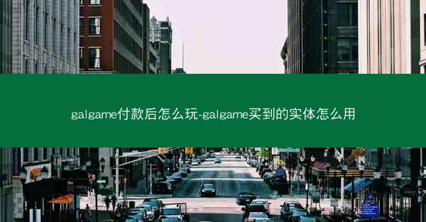 galgame付款后怎么玩-galgame买到的实体怎么用