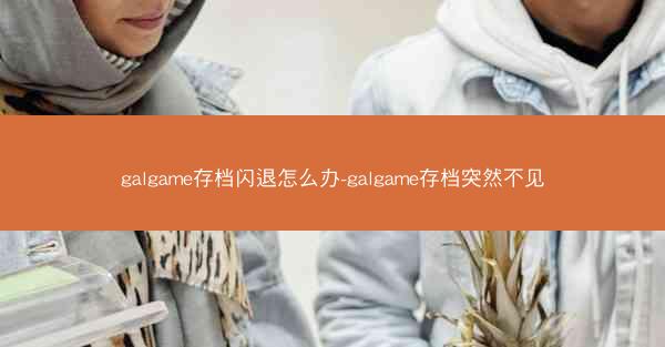galgame存档闪退怎么办-galgame存档突然不见