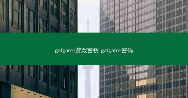 galgame游戏密钥-galgame密码