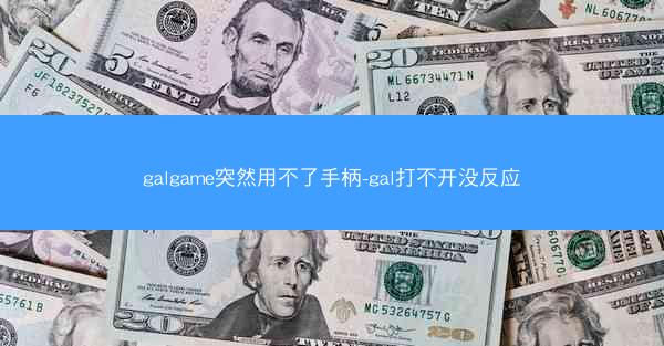 galgame突然用不了手柄-gal打不开没反应