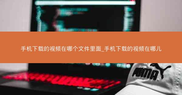 手机下载的视频在哪个文件里面_手机下载的视频在哪儿