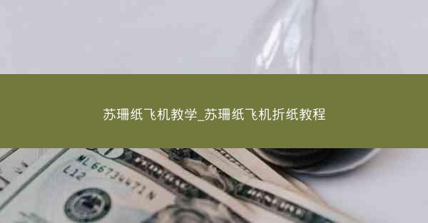 苏珊纸飞机教学_苏珊纸飞机折纸教程