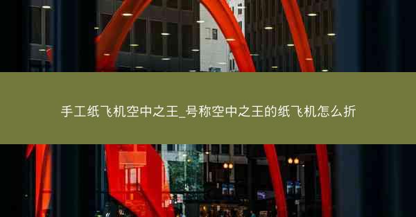 手工纸飞机空中之王_号称空中之王的纸飞机怎么折