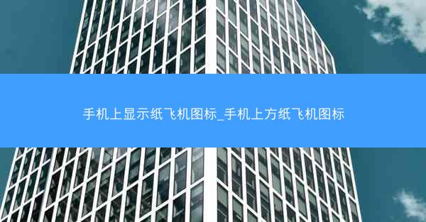 手机上显示纸飞机图标_手机上方纸飞机图标