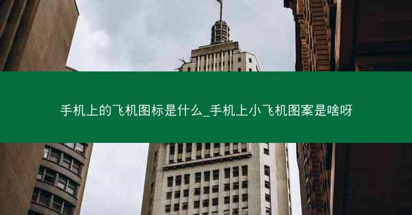 手机上的飞机图标是什么_手机上小飞机图案是啥呀