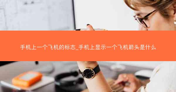 手机上一个飞机的标志_手机上显示一个飞机箭头是什么