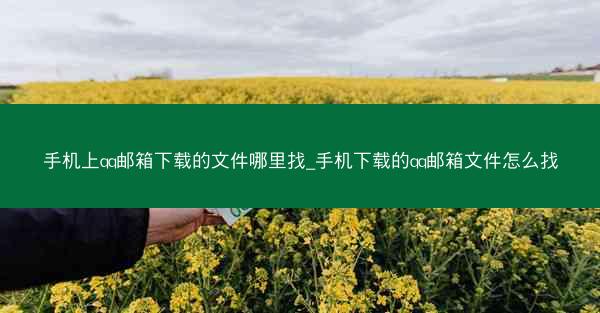 手机上qq邮箱下载的文件哪里找_手机下载的qq邮箱文件怎么找