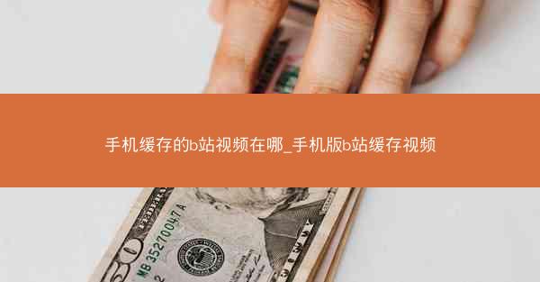 手机缓存的b站视频在哪_手机版b站缓存视频