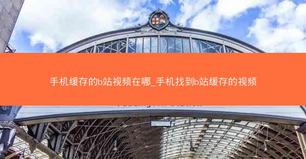 手机缓存的b站视频在哪_手机找到b站缓存的视频