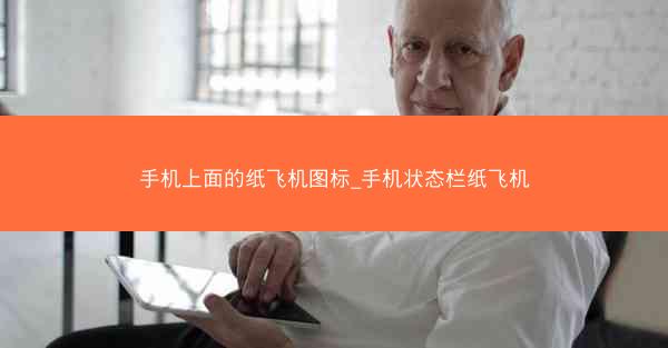 手机上面的纸飞机图标_手机状态栏纸飞机
