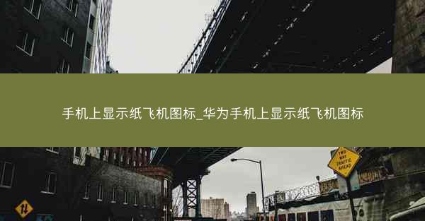 手机上显示纸飞机图标_华为手机上显示纸飞机图标