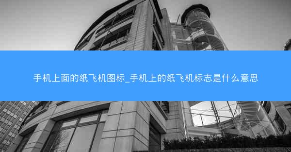 手机上面的纸飞机图标_手机上的纸飞机标志是什么意思
