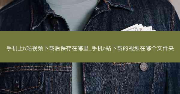 手机上b站视频下载后保存在哪里_手机b站下载的视频在哪个文件夹