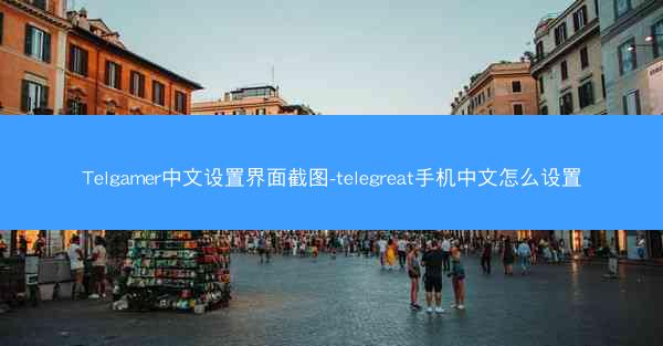 Telgamer中文设置界面截图-telegreat手机中文怎么设置