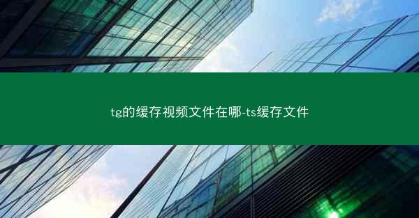tg的缓存视频文件在哪-ts缓存文件