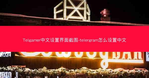 Telgamer中文设置界面截图-telergram怎么设置中文